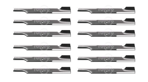 12 Pack Rotary 3434 Lawn Mower Blade Fits Bad Boy 038-6080-00 5208425