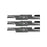 3 Pack Lawn Mower Blades Fits Scag A48185 481711 48185 482467