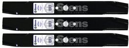 3 Pack Stens 345-070 Medium-Lift Blade for AYP 1726453 1726453A