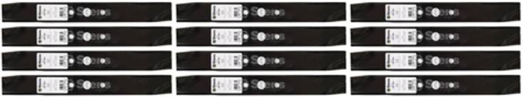 12 Pack Stens 345-082 Hi-Lift Blade Simplicity 1656143ASM