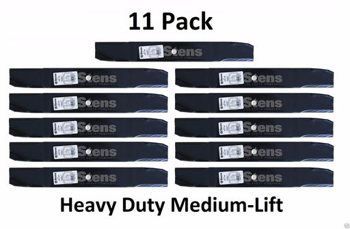 11 Pack Stens 345-156 Heavy Duty Medium-Lift Blade for Toro 69-6920 69-6920-03