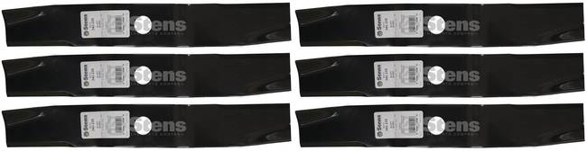 6 Pack Stens 345-235 Hi-Lift Blade Simplicity 1679916ASM