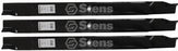 3 Pack Stens 345-413 Hi-Lift Blade Toro 33-4750-03