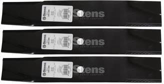 3 Pack Stens 345-486 Hi-Lift Blade Toro 55-4940-03