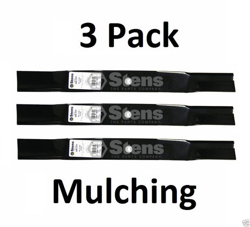 3 Stens 345-777 Left Hand Mulching Blades For Woods 23825KT 31359KT 23825 31359