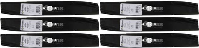 6 Pack Stens 350-041 Medium-Lift Blade Fits Toro 6693