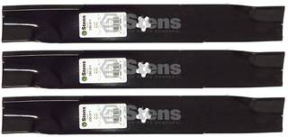 3 Pack Stens 350-211 Hi-Lift Blade Husqvarna 539112079