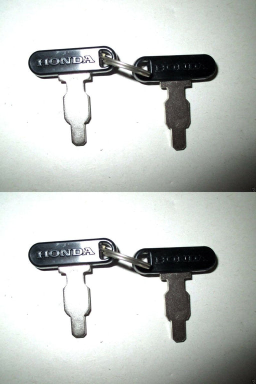 2 Pack Genuine Honda 35111-880-013 Keys with Key Ring OEM