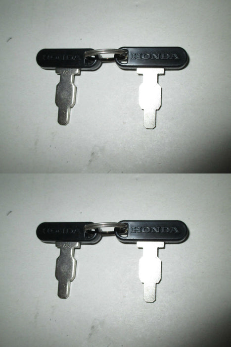 2 Pack Genuine Honda 35111-880-013 Keys with Key Ring OEM