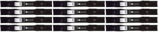 12 Pack Stens 355-024 Medium-Lift Blade Fits Walker 5705-3