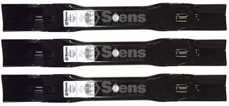 3 Pack Stens 355-024 Medium-Lift Blade Fits Walker 5705-3