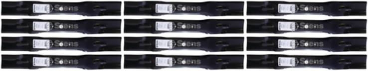 12 Pack Stens 355-032 Medium-Lift Blade Fits Walker 5705-4