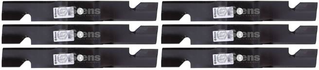 6 Pack Stens 355-189 Hi-Lift Blade Exmark 109-6464-S