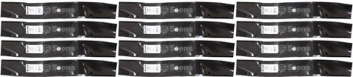 12 Pack Stens 355-205 Mulching Blade Exmark 103-0301-S