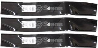 3 Pack Stens 355-205 Mulching Blade Exmark 103-0301-S