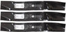 3 Pack Stens 355-205 Mulching Blade Exmark 103-0301-S