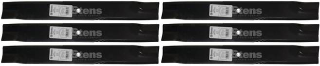 6 Pack Stens 355-233 Hi-Lift Blade Exmark 103-3233-S