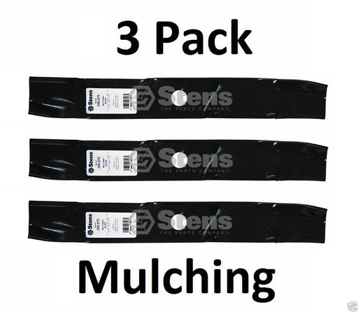 3 Pk Stens 355-275 Mulch Blades For Exmark 103-6392-S 103-6402 103-6397 103-6387