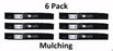 6 Pack Stens 355-275 Mulching Blade For Exmark 103-6392-S 103-6402 103-6397