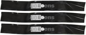 3 Pack Stens 355-279 Mulching Blade Exmark 103-6394-S