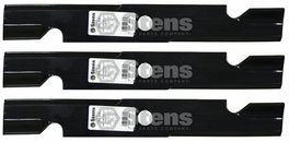 3 Pack Stens 355-339 Heavy Duty Notched Air-Lift Blade for Toro 109-6873