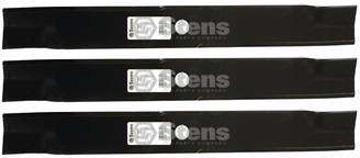 3 Pack Stens 355-420 Hi-Lift Blade Fits Exmark 103-6384-S