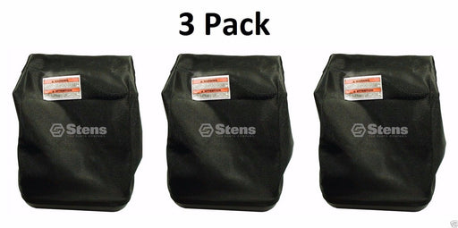 3 Pack Stens 365-221 Grass Bag Fits Exmark 116-0757 103-0431 1-656566 Bag ONLY