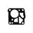 Rotary 3659 Fuel Pump Gasket  Fits Tillotson