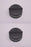 2 Pack Genuine Tecumseh 37844 Fuel Gas Cap Universal 1-3/4" ID Black OEM