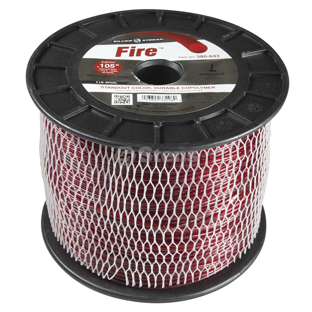 Stens 380-643 Fire Trimmer Line .105 5 lb. Spool