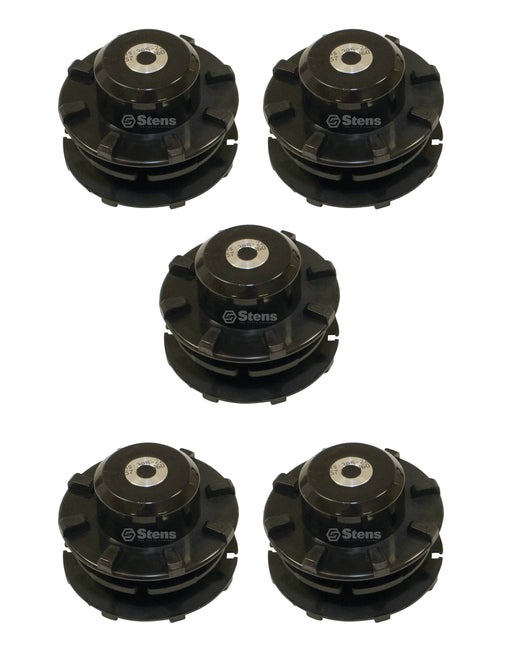 5 Pack Stens 385-222 Trimmer Head Spool Fits Redmax 521819501 PT104 Plus 4"