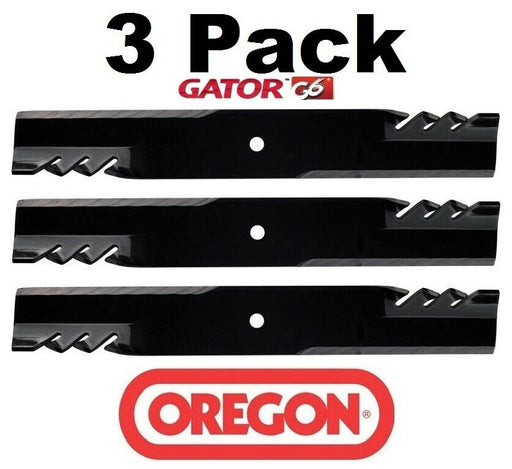 3 Pack Oregon 396-703 Mower Blade Gator G6 Fits Hustler 782516 782516X