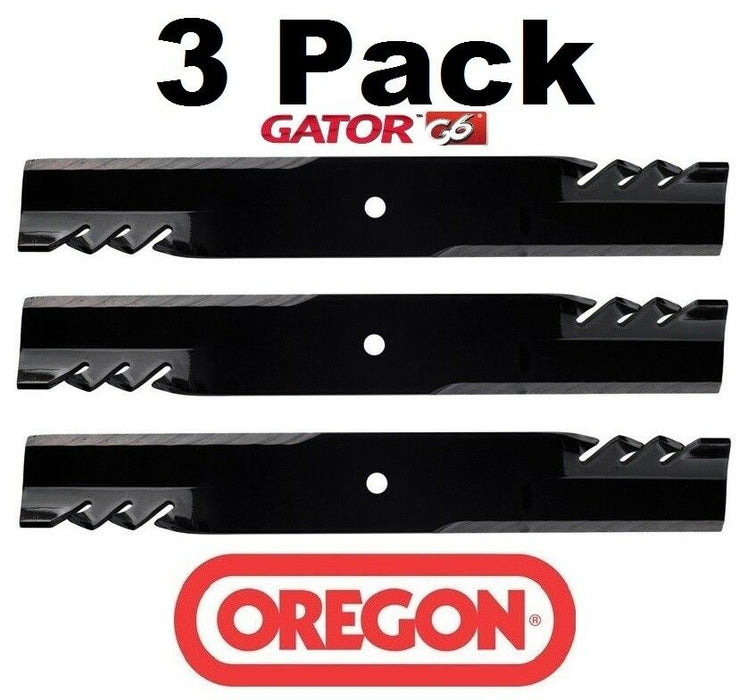 3 Pack Oregon 396-704 Mower Blade Gator G6 fits Dixie Chopper 30227-52T