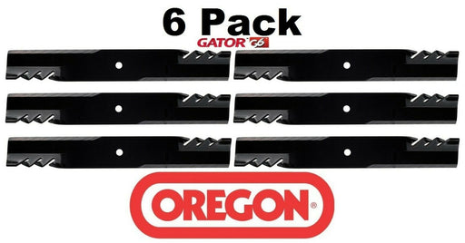 6 Pack Oregon 396-704 Mower Blade Gator G6 Fits Hustler 603848 603848X 603848Y