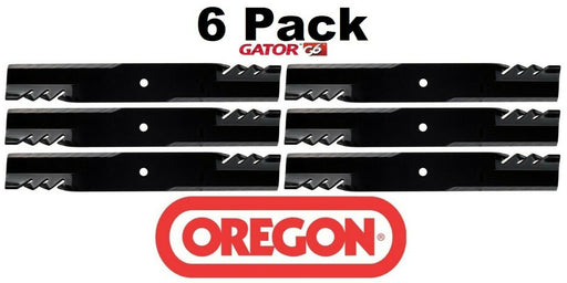 6 Pack Oregon 396-706 Mower Blade Gator G6 Fits John Deere M111523