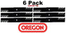 6 Pack Oregon 396-706 Mower Blade Gator G6 Fits John Deere M111523