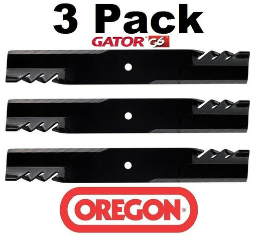 3 Pack Oregon 396-712 Mower Blade Gator G6 fits Bush Hog 88668