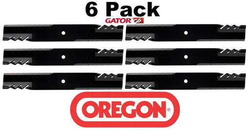 6 Pack Oregon 396-712 Mower Blade Gator G6 fits Bush Hog 88668