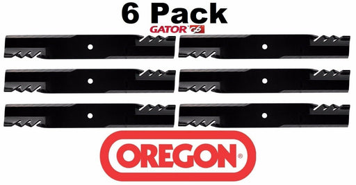 6 Pack Oregon 396-712 G6 Gator Blade For Grasshopper 320242 320243 320245 320246