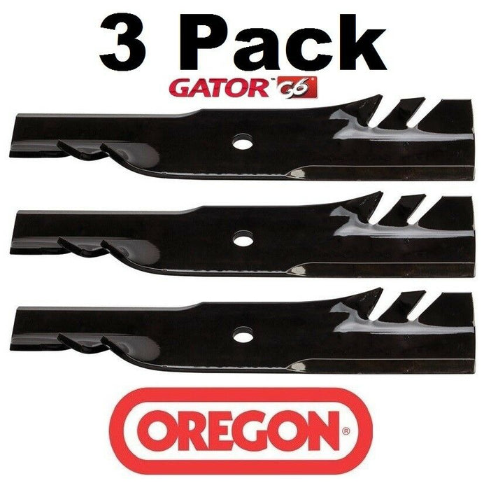 3 Pack Oregon 396-714 Mower Blade Gator G6 fits  Dixie Chopper 63227-H