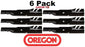 6 Pack Oregon 396-714 Mower Blade Gator G6 fits  Dixie Chopper 63227-H