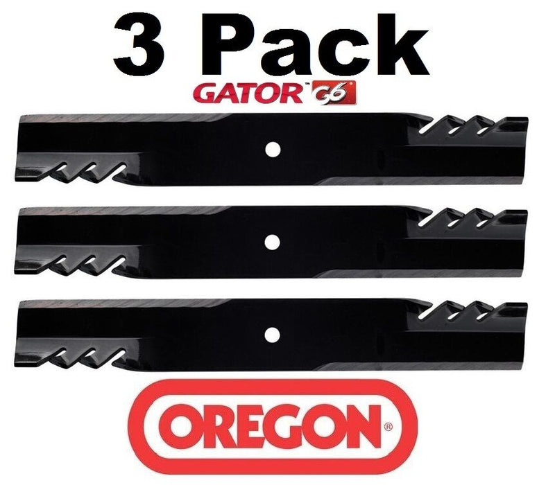 3 Pack Oregon 396-723 G6 Gator Mulching Mower Blade Fits Bunton Goodall PL7329