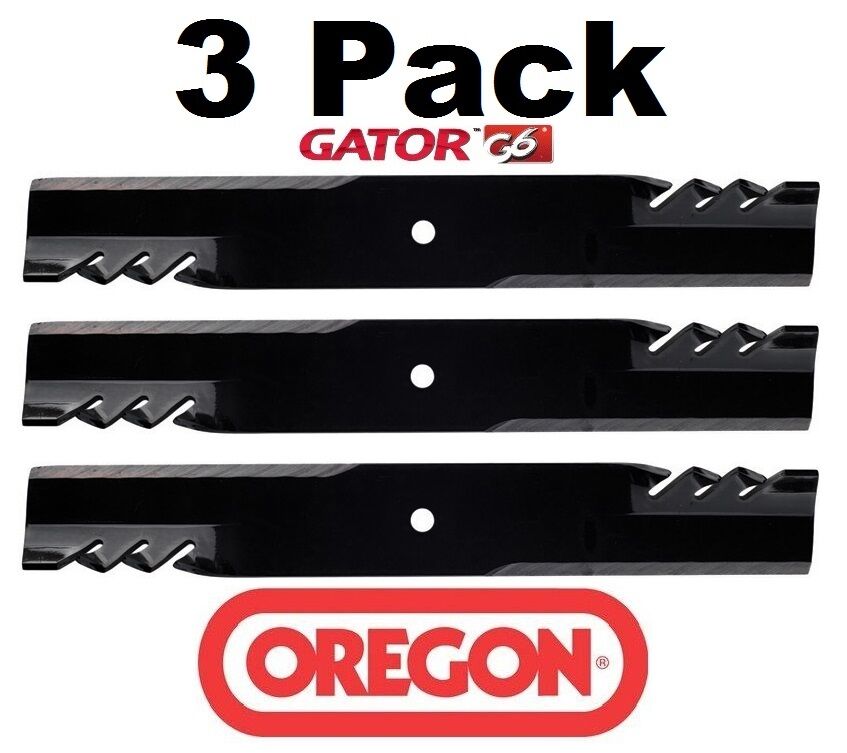 3 Pack Oregon 396-723 G6 Gator Mulching Mower Blade Fits Bunton Goodall PL7329