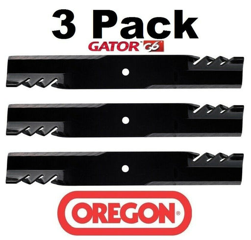 3 Pack Oregon 396-725 Mower Blade Gator G6 Fits John Deere M127466