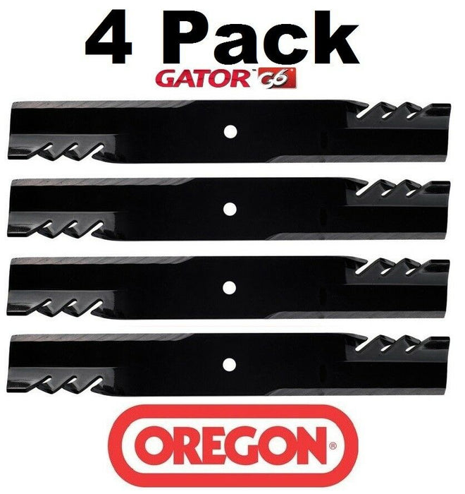 4 Pack Oregon 396-726 Mower Blade Gator G6 Fits Dixon 10715