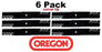 6 Pack Oregon 396-727 Mower Blade Gator G6 Fits Dixon 522829301 522936601