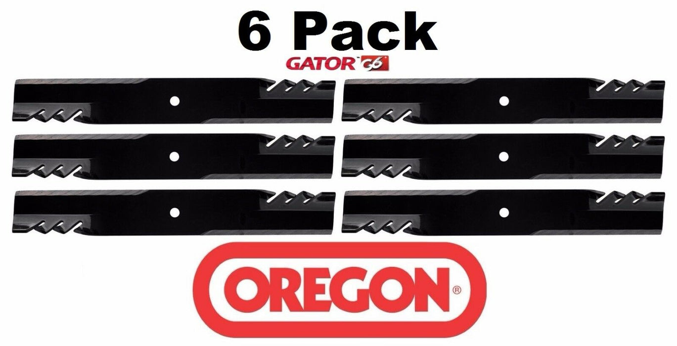 6 PK Oregon 396-727 G6 Gator Mulch Blade Fits Ferris 1520842 20842 A48304 481712