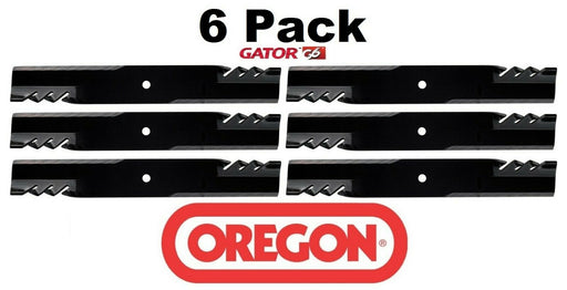 6 Pack Oregon 396-727 Mower Blade Gator G6 Fits Hustler 794859 794859X 794859Y