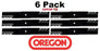 6 Pack Oregon 396-727 Mower Blade Gator G6 Fits Hustler 794859 794859X 794859Y
