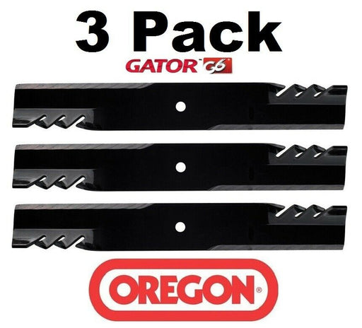 3 Pack Oregon 396-731 Mower Blade Gator G6 Fits Kees 539105476 72303